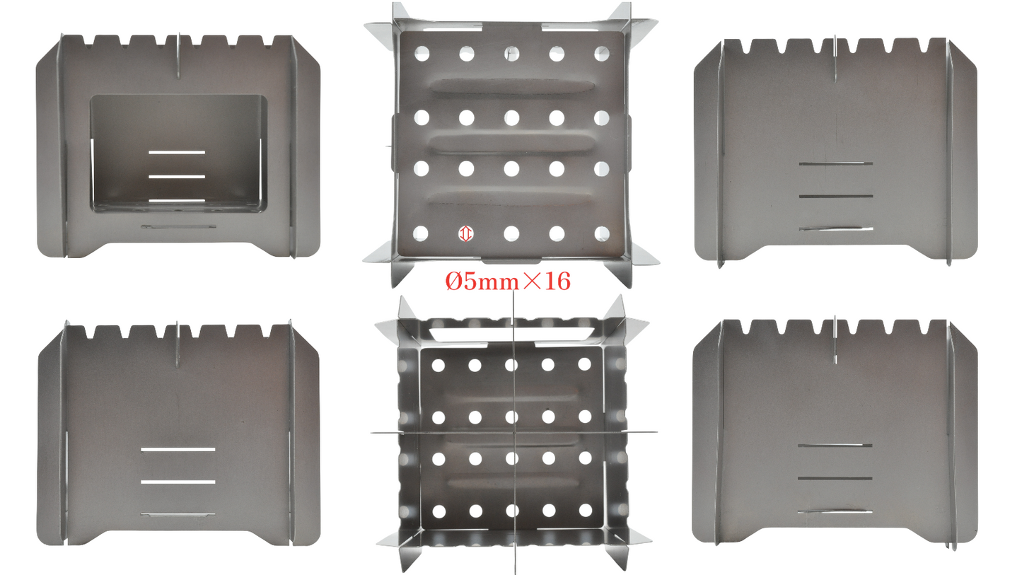 Six panels structure